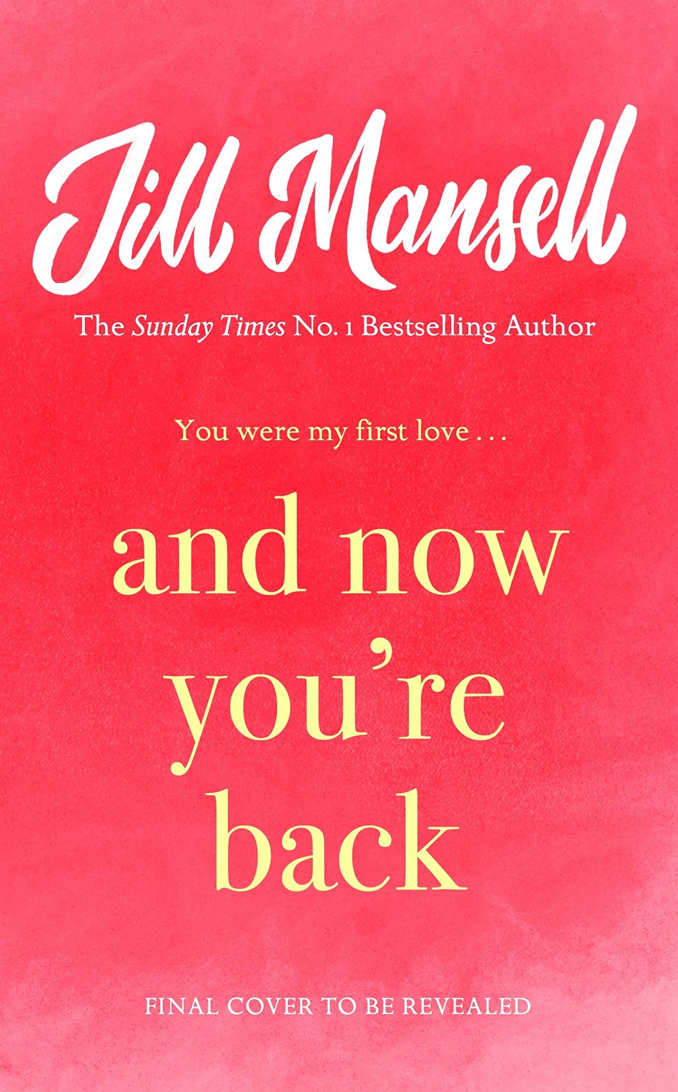 And Now You're Back