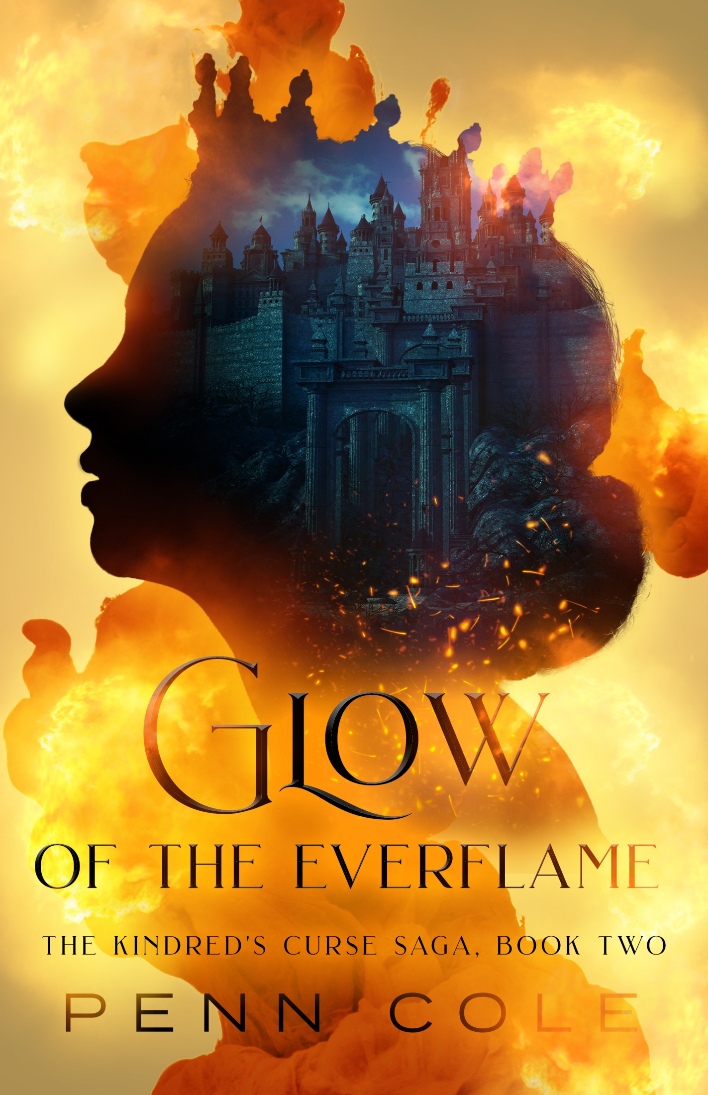 Glow of the Everflame: The Kindred's Curse Saga, Book Two