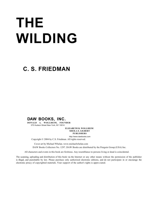 C. S. Friedman
