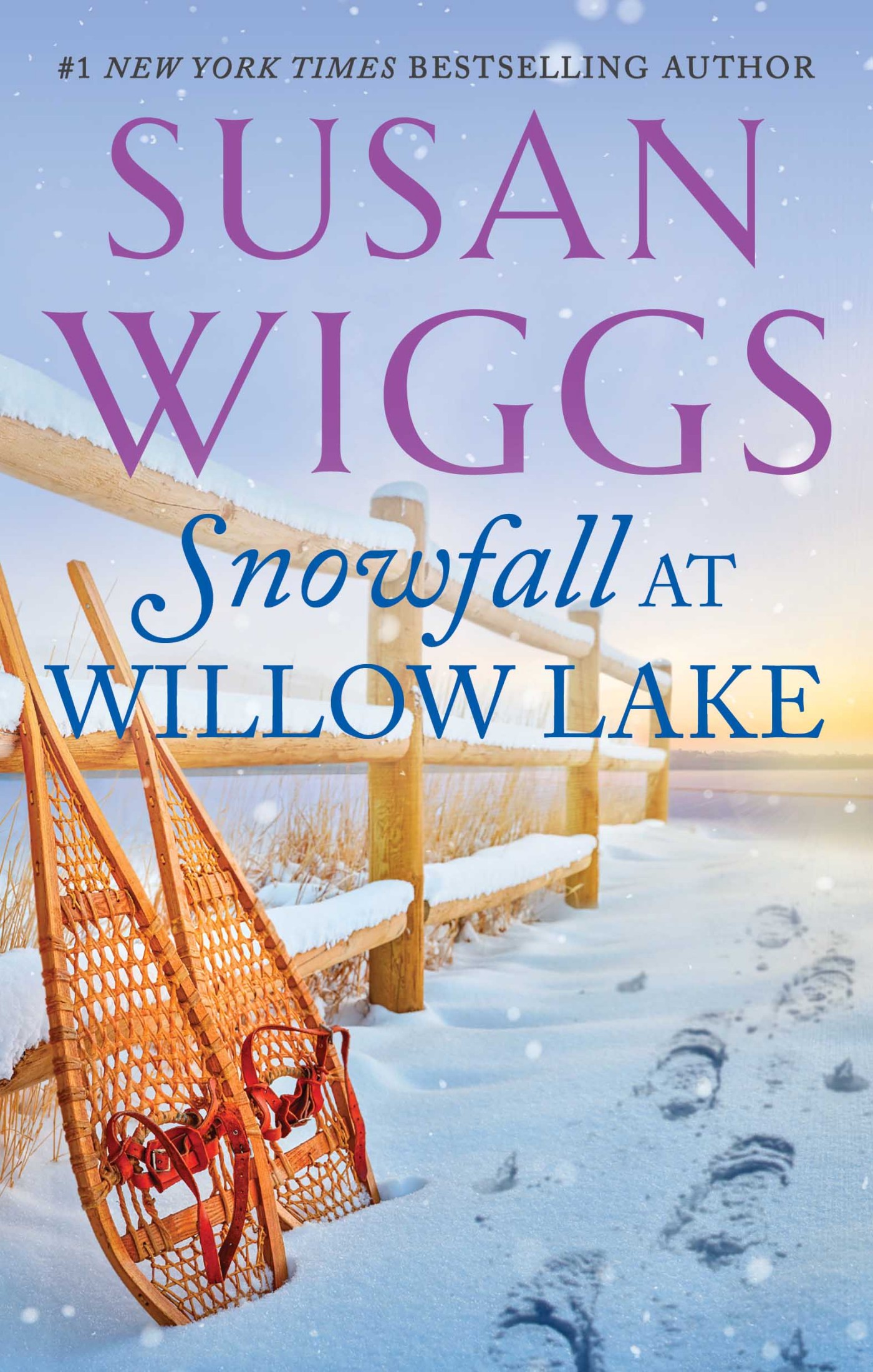 Snowfall at Willow Lake